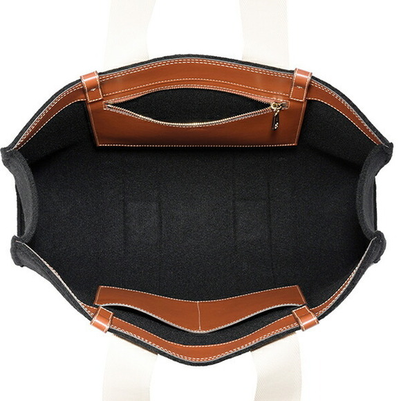 Chloe Woody Tote Bag Black - Picture 5 of 9